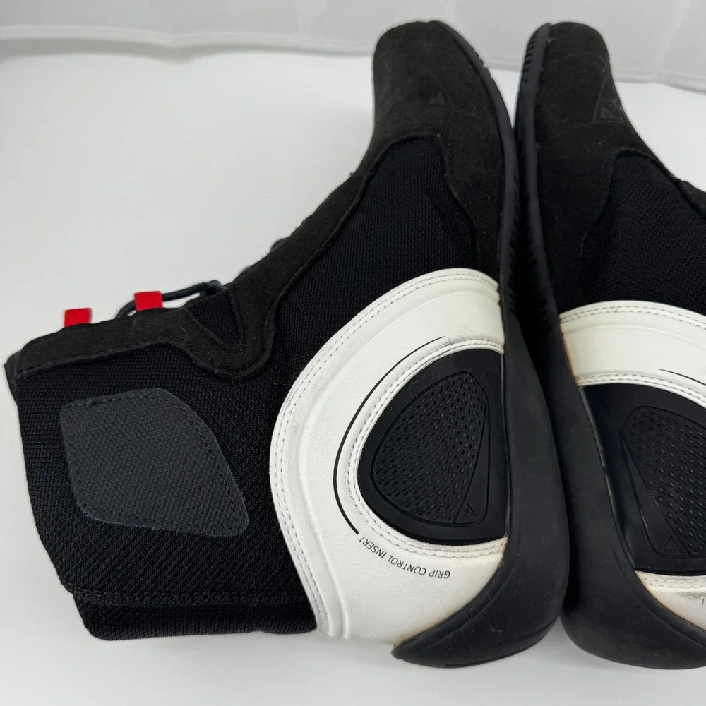 Dainese Motorshoe D-WP Boots Mens 11 Black Waterproof Motorcycle Riding Shoes